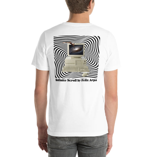 Infinite Scroll (Chronically Online) front/back t-shirt